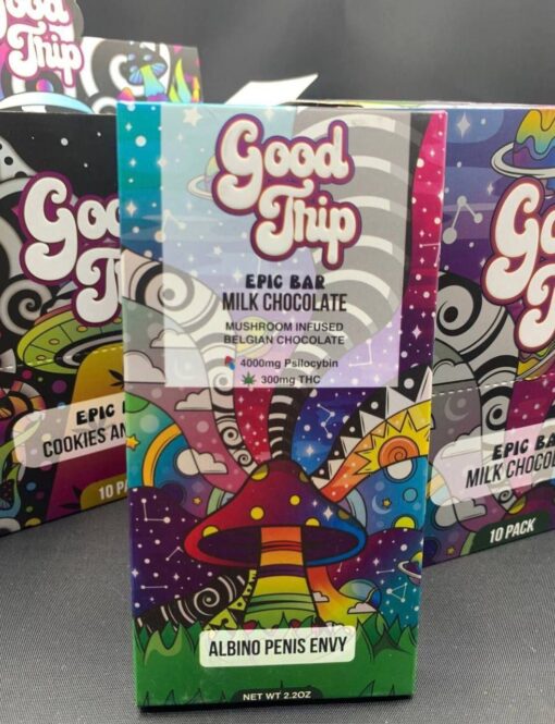 Good trip mushroom chocolate bar