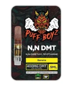 Puff Boyz -NN DMT .5ML(400MG) Cartridge – Banana