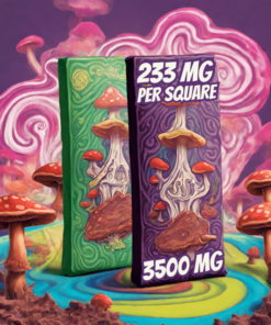 3500mg Psilocybin Mushroom Chocolate Bar